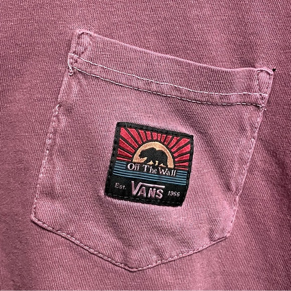 Vans Faded & Distressed Crop Shirt Women’s Size XL - Picture 5 of 11